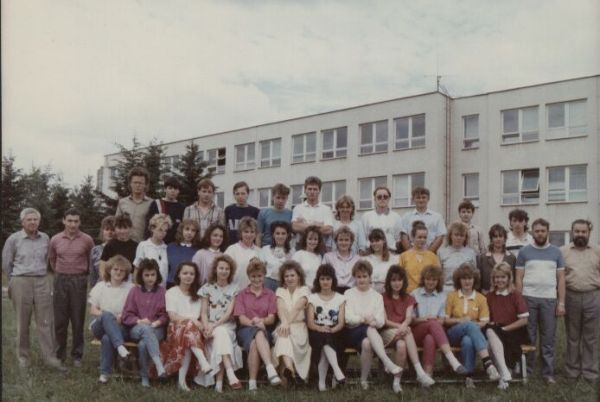 Třída 4. ročník 1990