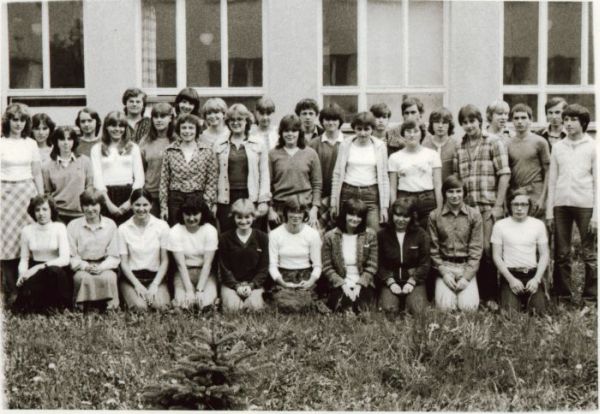 Třída 4. ročník 1985