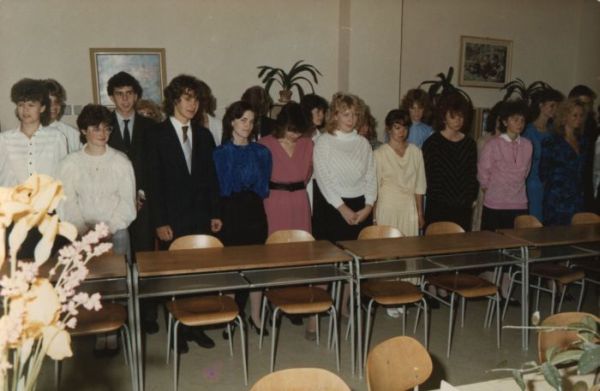 Třída 4. ročník 1989