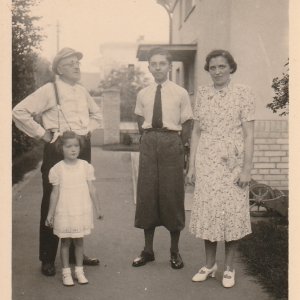 Gymnazista Olič se svým dědečkem